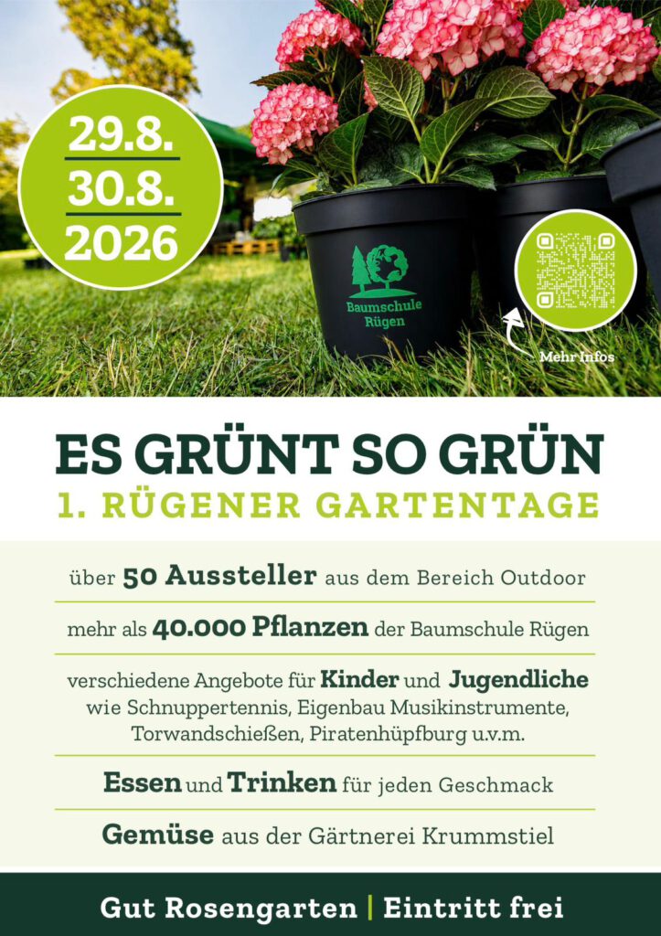 1. Rügener Gartentage